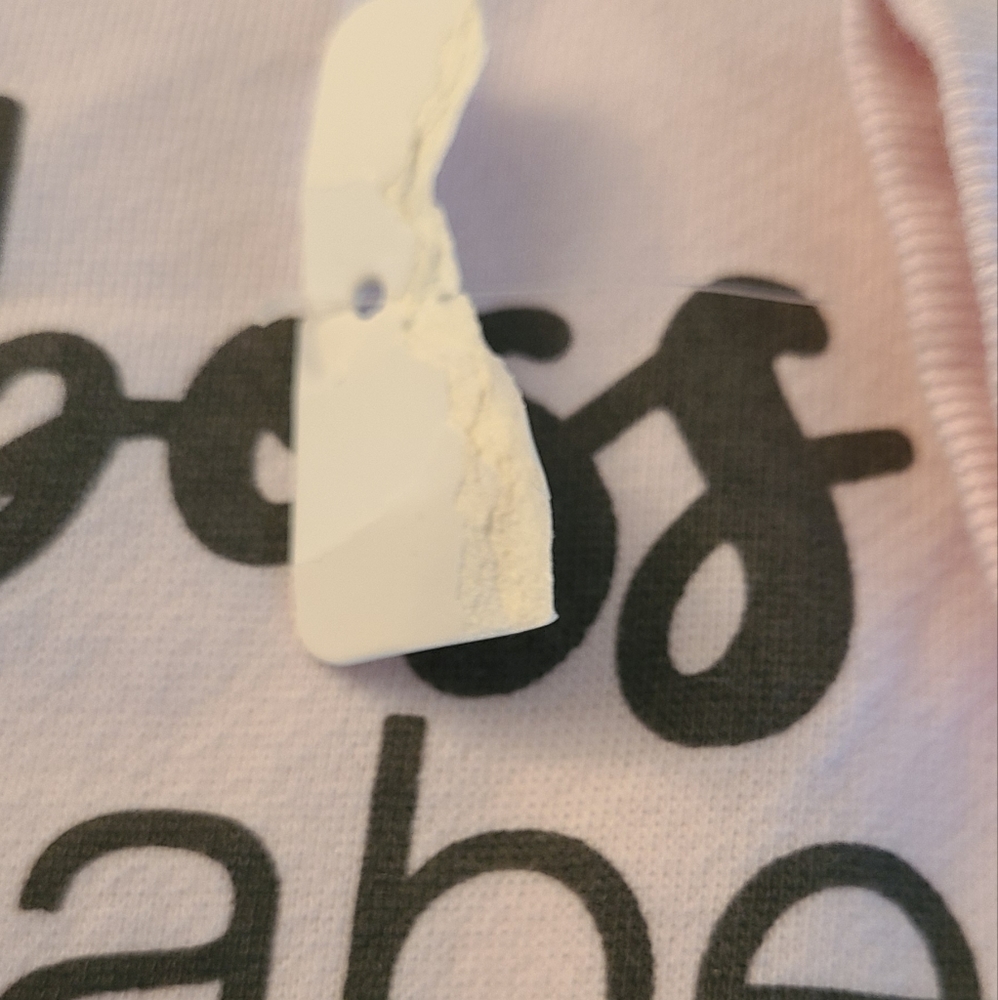NWT light pink crew neck sweatshirt - Picture 3 of 4